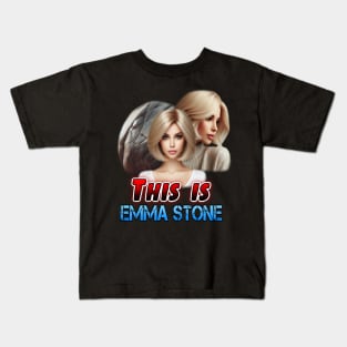 This is Emma Stone Kids T-Shirt